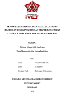 PENINGKATAN MOTORIK HALUS MELALUI KOLASE BERBAHAN LIMBAH SERBUK GERGAJI PADA ANAK USIA 3-4 TAHUN DI KB DHARMA PERTIWI
DESA TURI KECAMATAN TAMBAKREJO
KABUPATEN BOJONEGORO