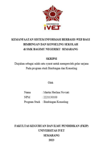 SKRIPSI : PENINGKATAN KEMAMPUAN MATEMATIKA PERMULAAN MELALUI IMPLEMENTASI METODE BERMAIN DENGAN
LOOSE PARTS PADA ANAK KELOMPOK B DI TK MENTARI PAGI DESA NGRANDU KECAMATAN GEYER
KABUPATEN GROBOGAN