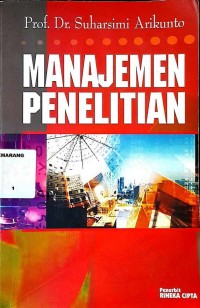 Manajemen penelitian