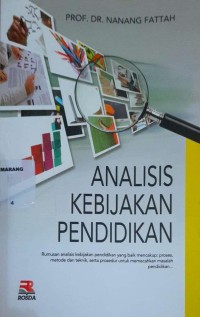 Analisis Kebijakan Pendidikan