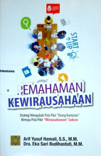 Pemahaman Kewirausahaan : Strategi Mengubah Pola Pikir 