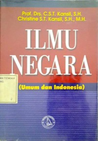 Ilmu Negara : Umum dan Indonesia