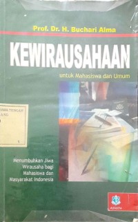 Kewirausahaan : untuk Mahasiswa dan Umum