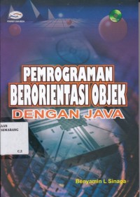Pemrograman Berorientasi Objek dengan JAVA