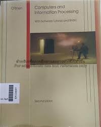 Computers and information processing with software tutorial and basic