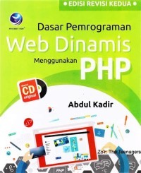 Dasar pemograman web dinamis menggunakan php