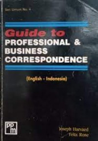 Guide to professional & business correspondence