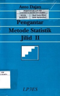 Pengantar Metode Statistik : jilid II