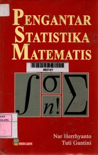 pengantar statistika matematis
