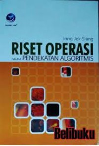 Riset operasi dalam pendekatan algoritmis