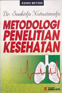 Metodologi Penelitian Kesehatan